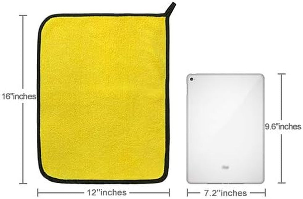 Toallas De Microfibra Para Autos Toalla Secado Autos Extra Gruesa Toallas Trapos