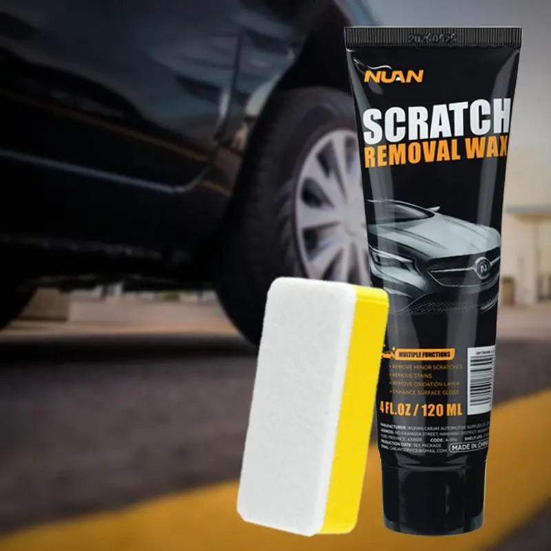 NUAN Premium Car Scratch Removal Wax, 2026 Scratch Repair Kit with Polishing Paste & Wipe